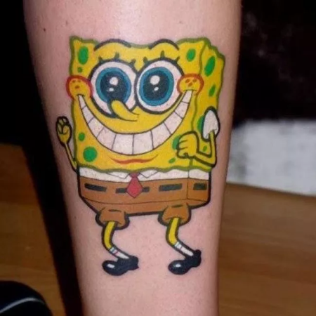 230+ Adorable Spongebob Tattoo Ideas and Designs (2023) - TattoosBoyGirl