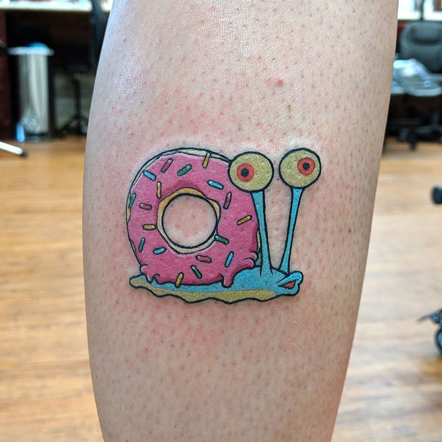Spongebob Tattoo 163
