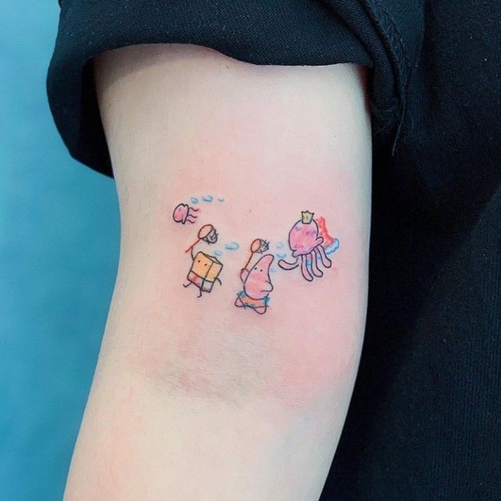 Spongebob Tattoo 170
