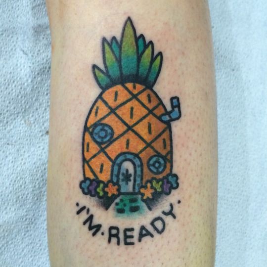 Spongebob Tattoo 171