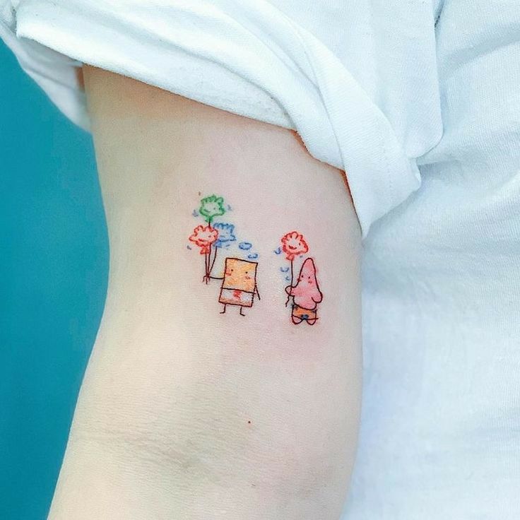Spongebob Tattoo 172
