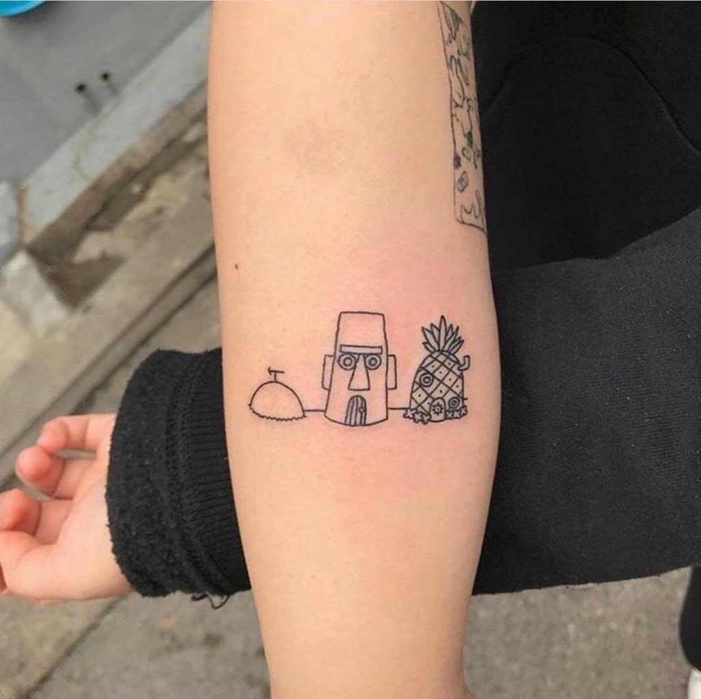 Spongebob Tattoo 175