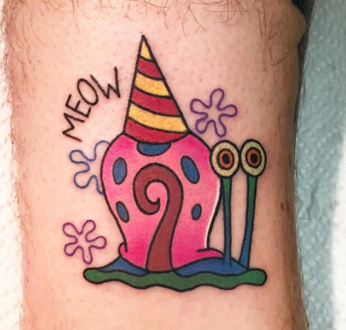 Spongebob Tattoo 176