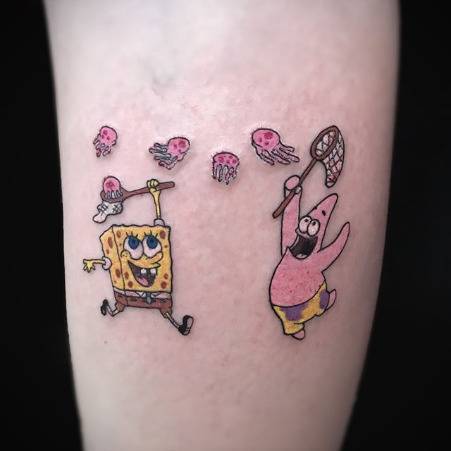 Spongebob Tattoo 177