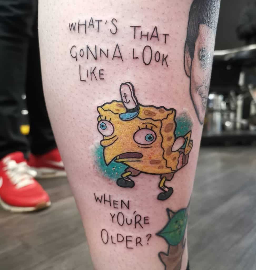 Spongebob Tattoo 187