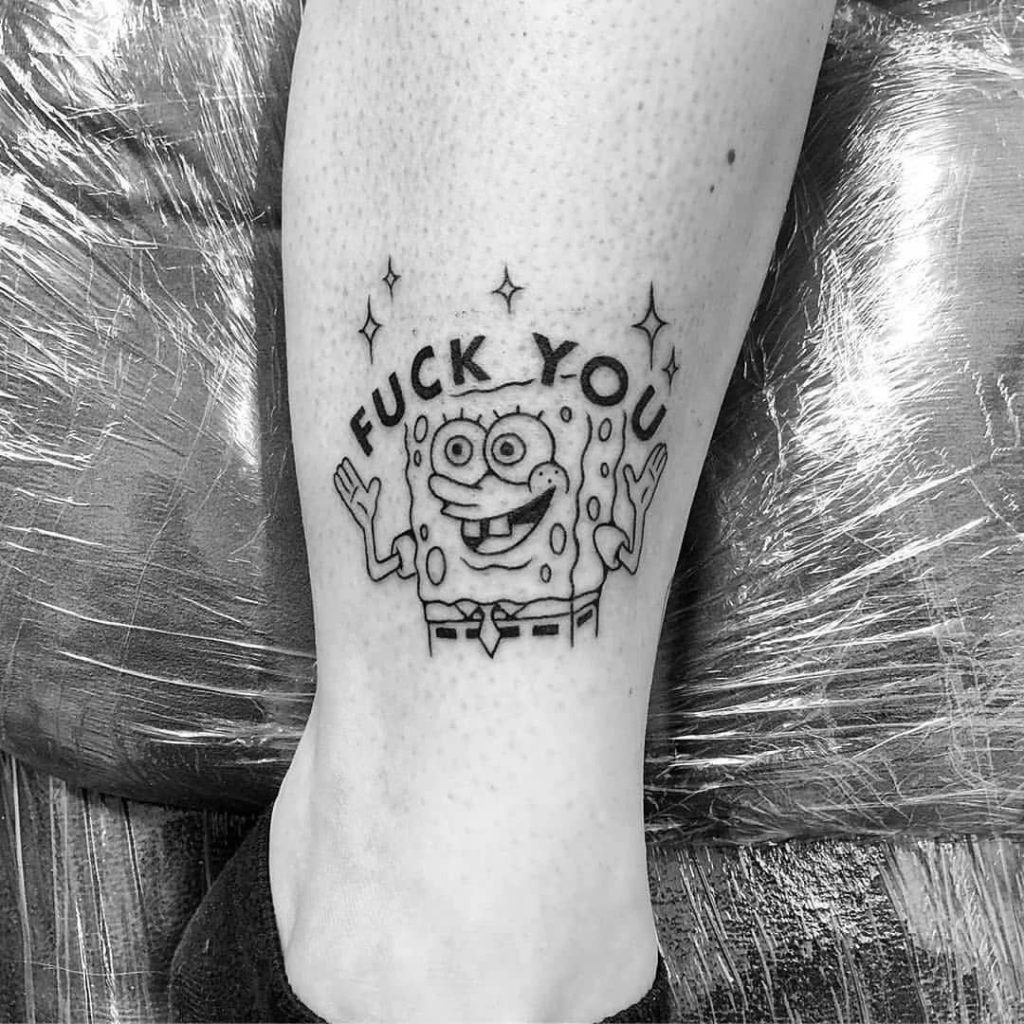 Spongebob Tattoo 189