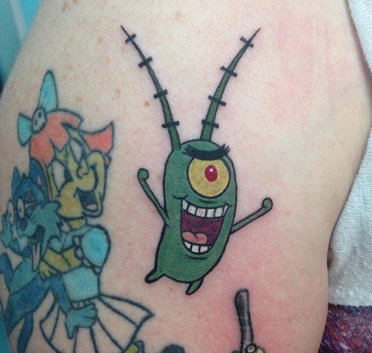Spongebob Tattoo 19