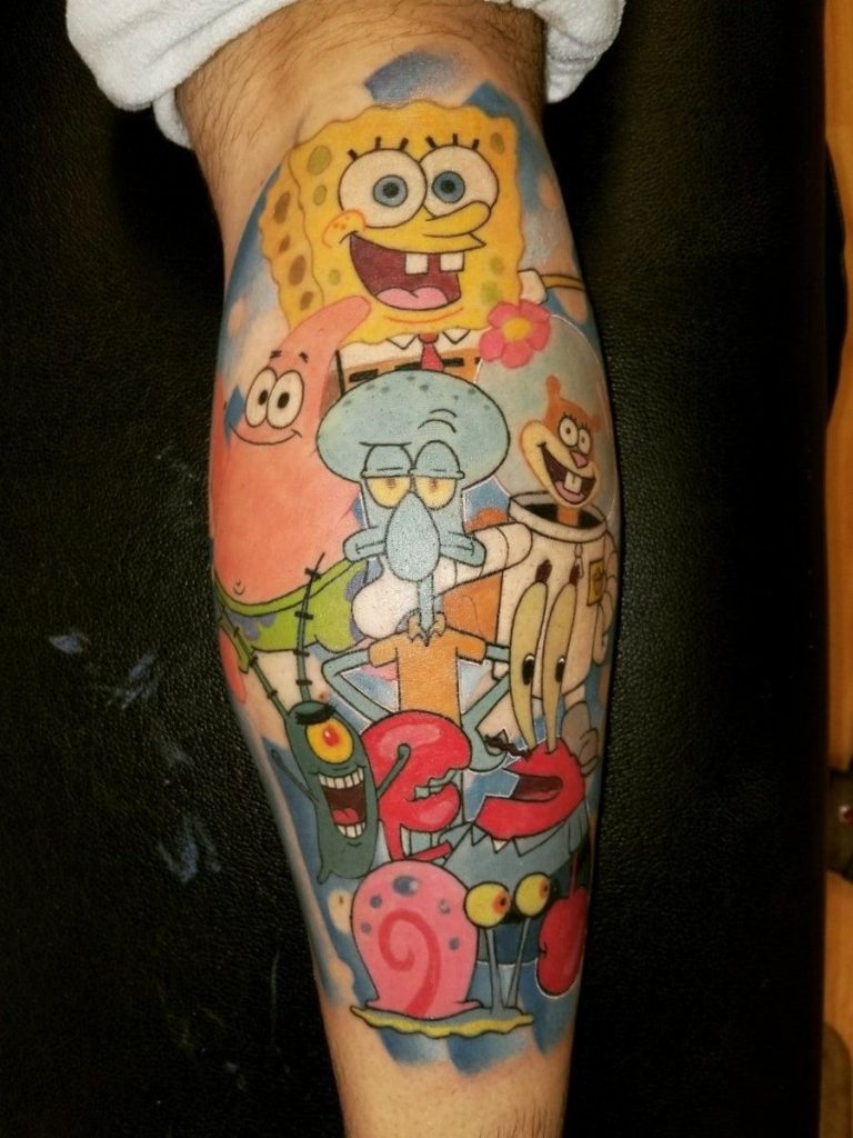 Spongebob Tattoo 191