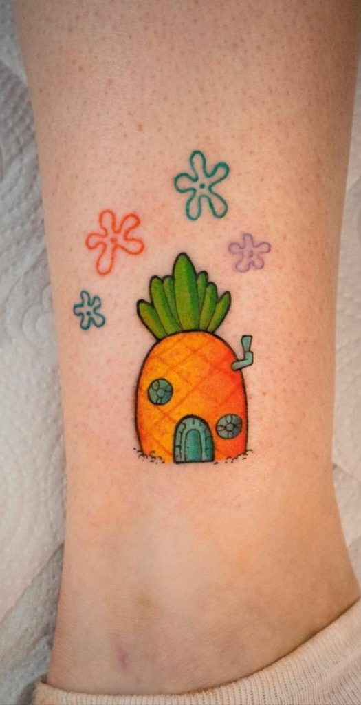 Spongebob Tattoo 202