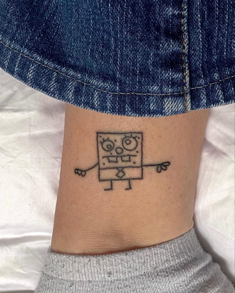 Spongebob Tattoo 205