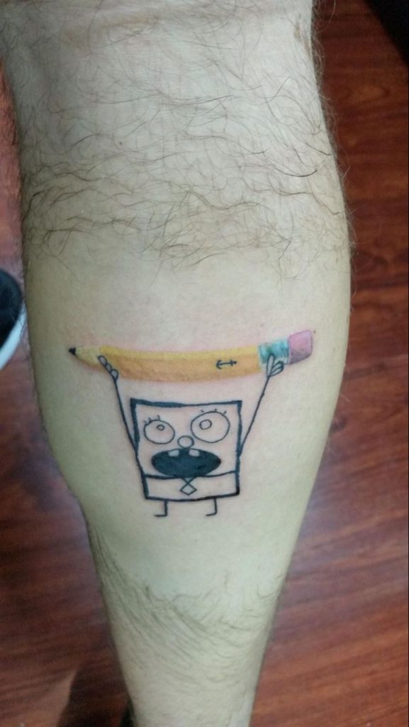Spongebob Tattoo 206