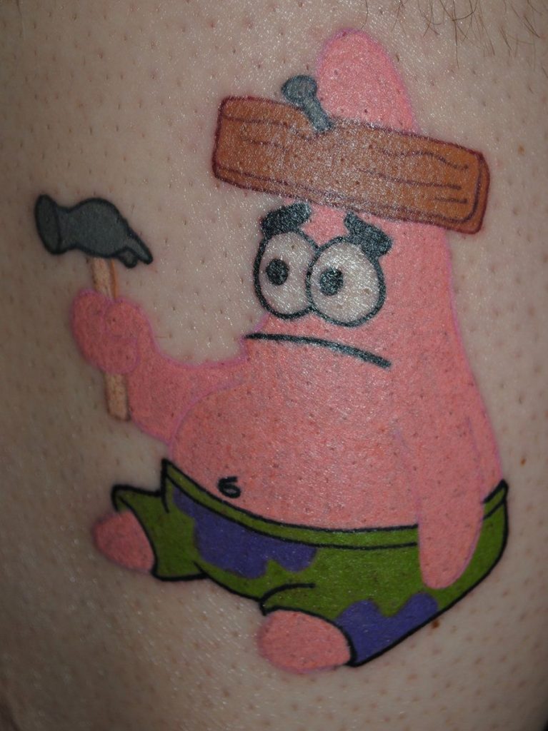 Spongebob Tattoo 207
