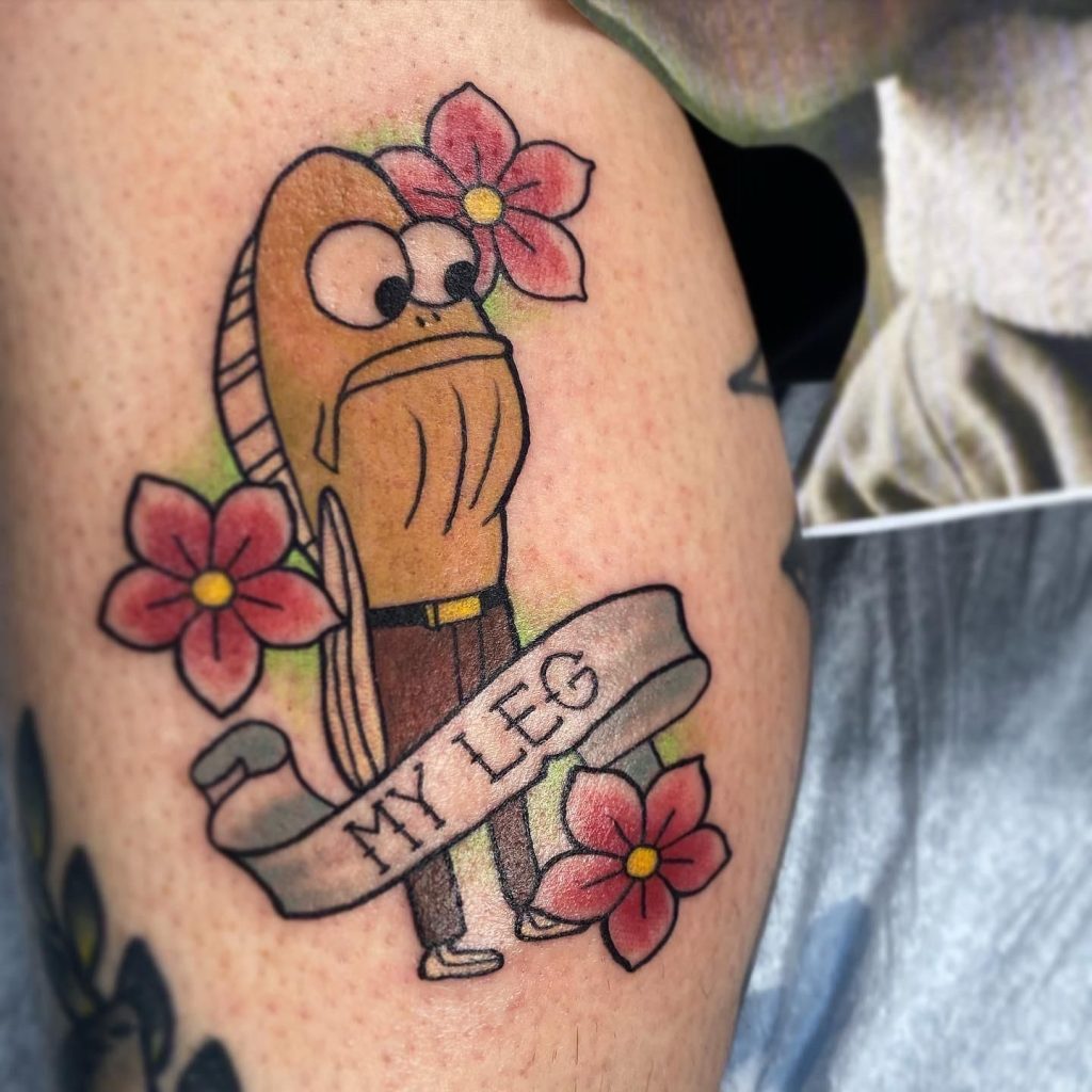 Spongebob Tattoo 210