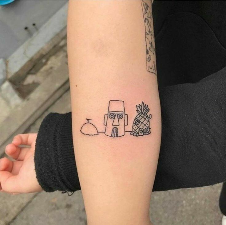 Spongebob Tattoo 22