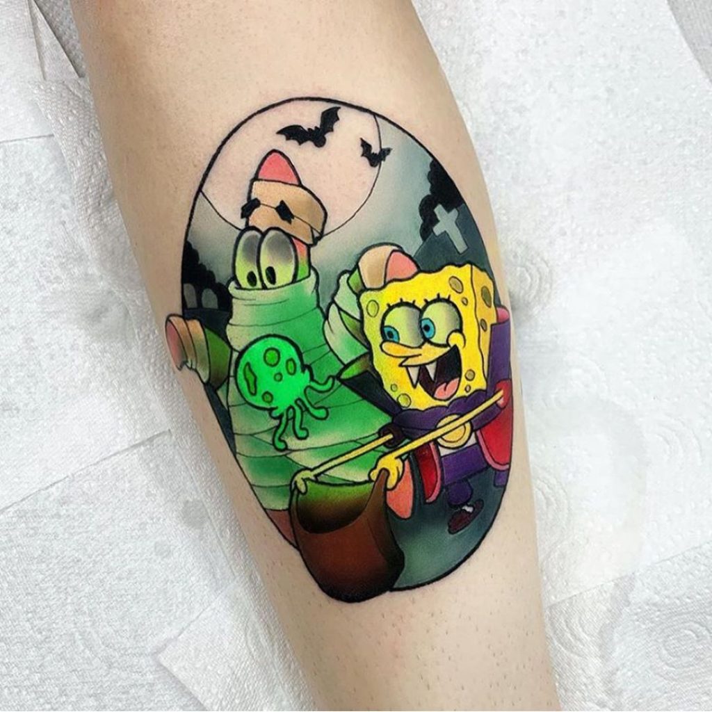 Spongebob Tattoo 24