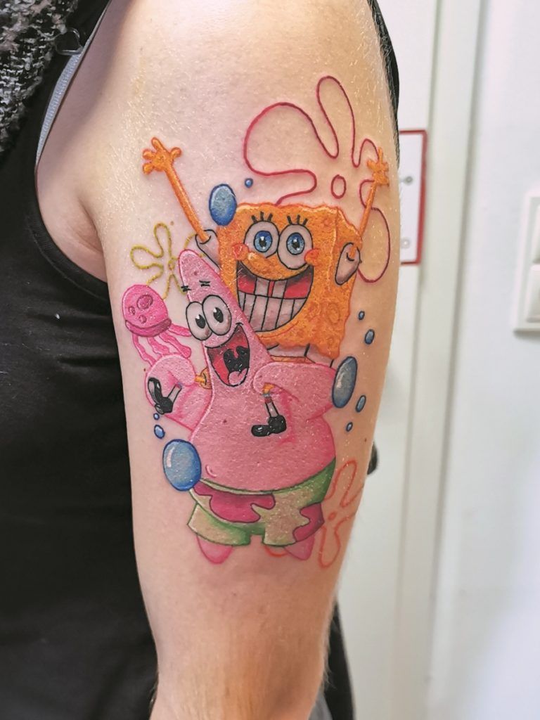 Spongebob Tattoo 3