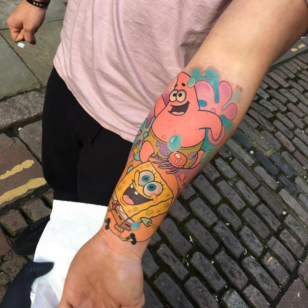 Spongebob Tattoo 31