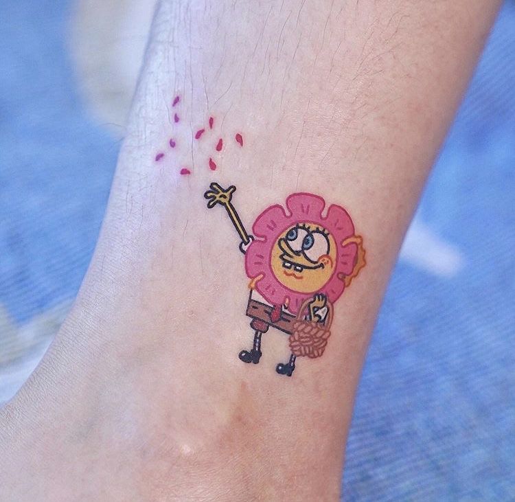 Spongebob Tattoo 46