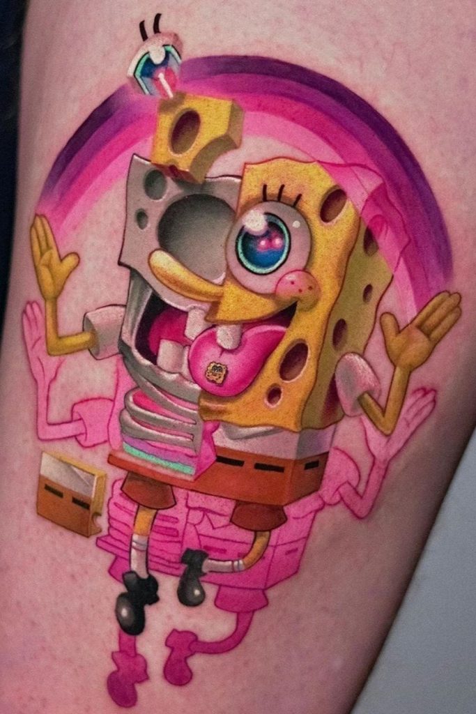 Spongebob Tattoo 49