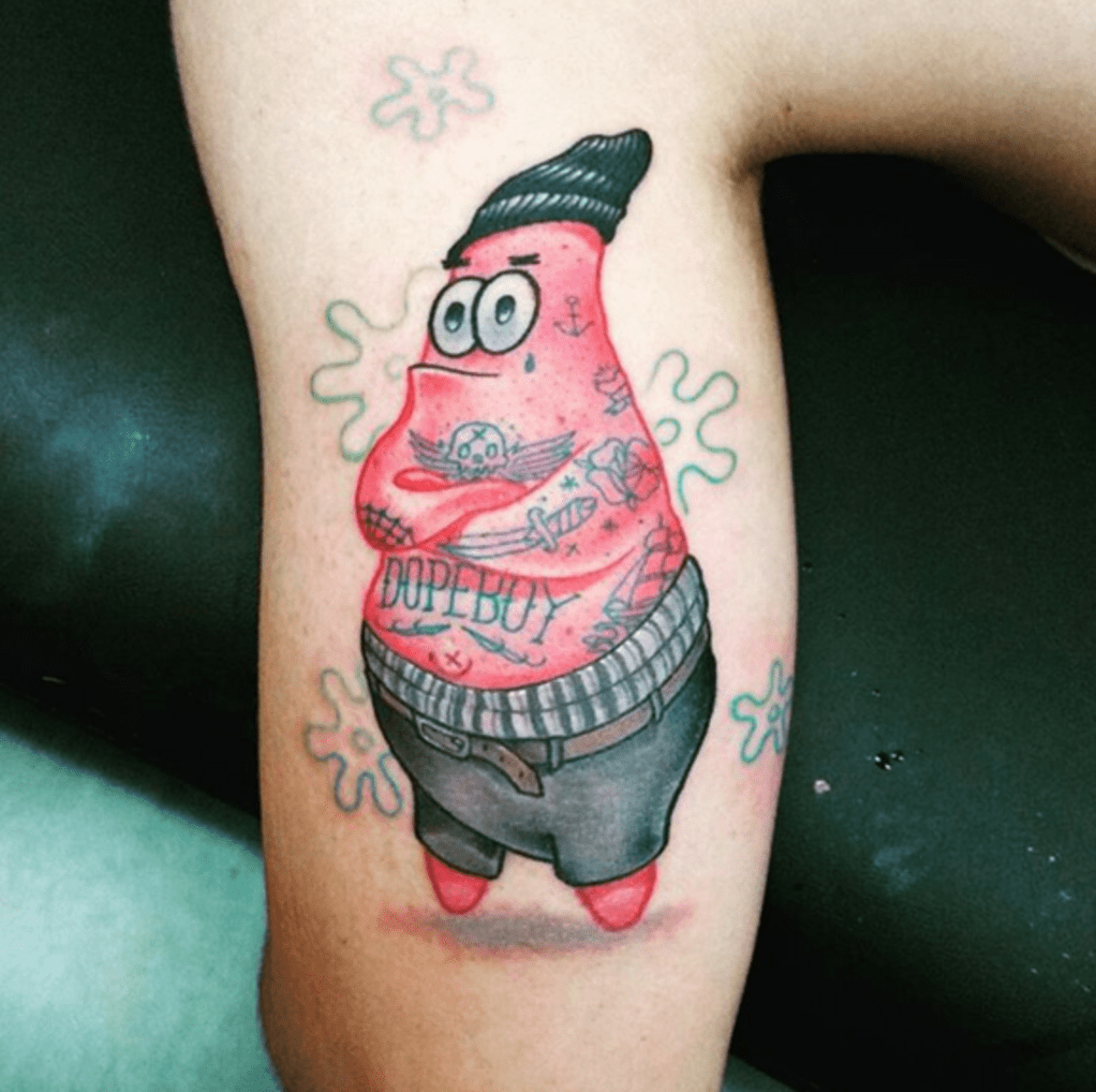 Spongebob Tattoo 5