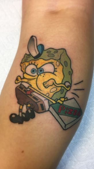 Spongebob Tattoo 56