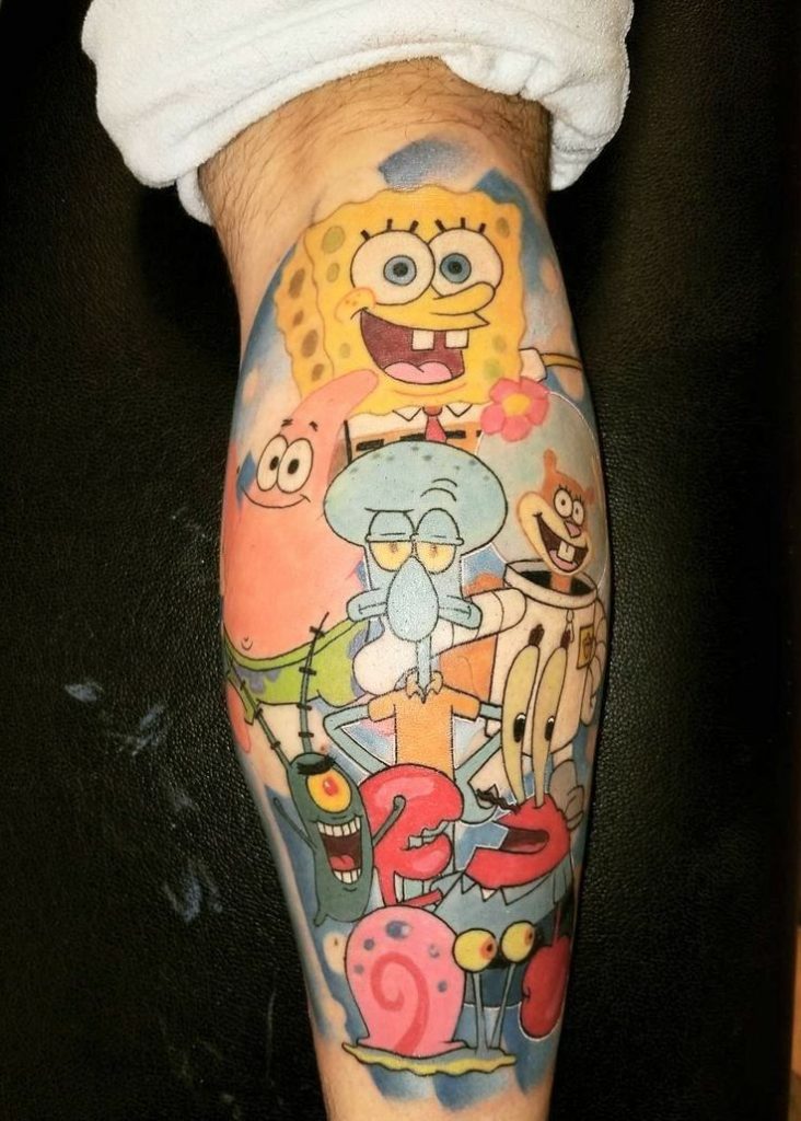 Spongebob Tattoo 71