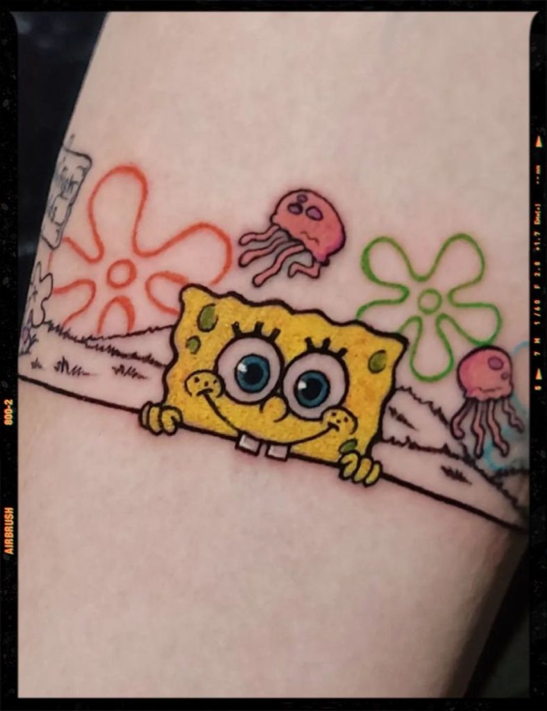 Spongebob Tattoo 76