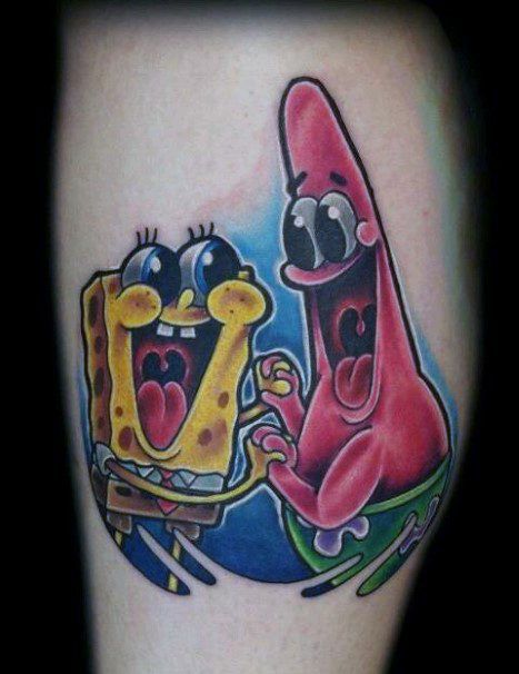 Spongebob Tattoo 77