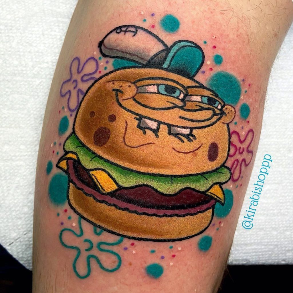Spongebob Tattoo 80