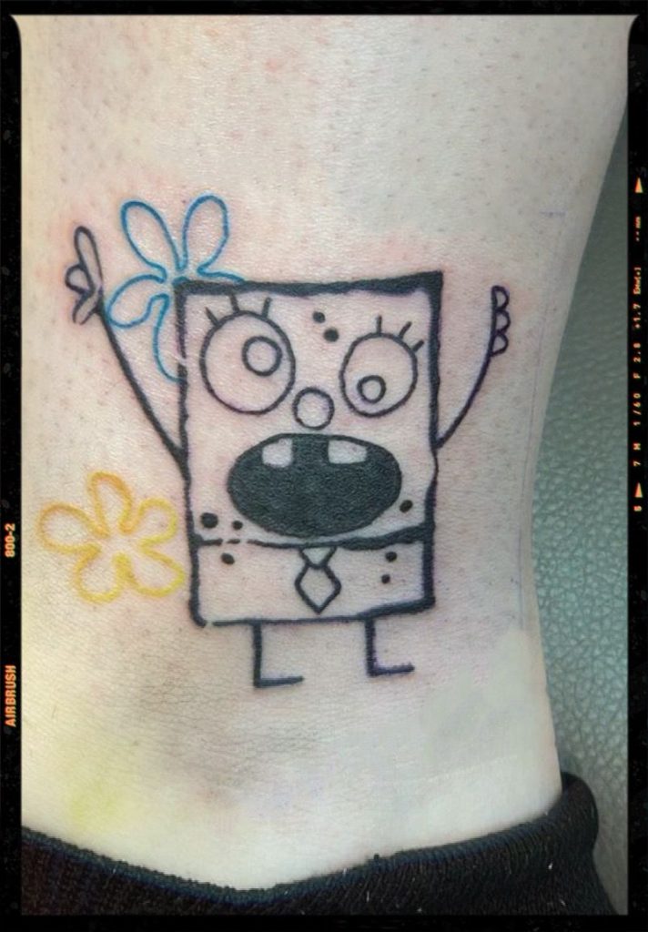 Spongebob Tattoo 83