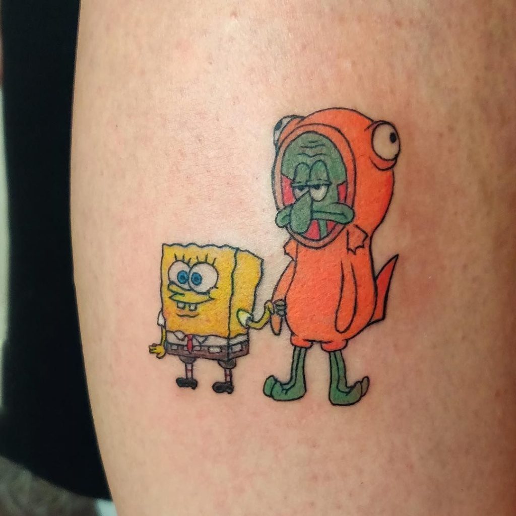 Spongebob Tattoo 88
