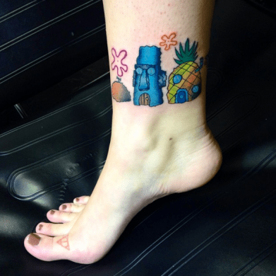Spongebob Tattoo 9
