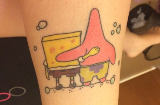 Spongebob Tattoo 90