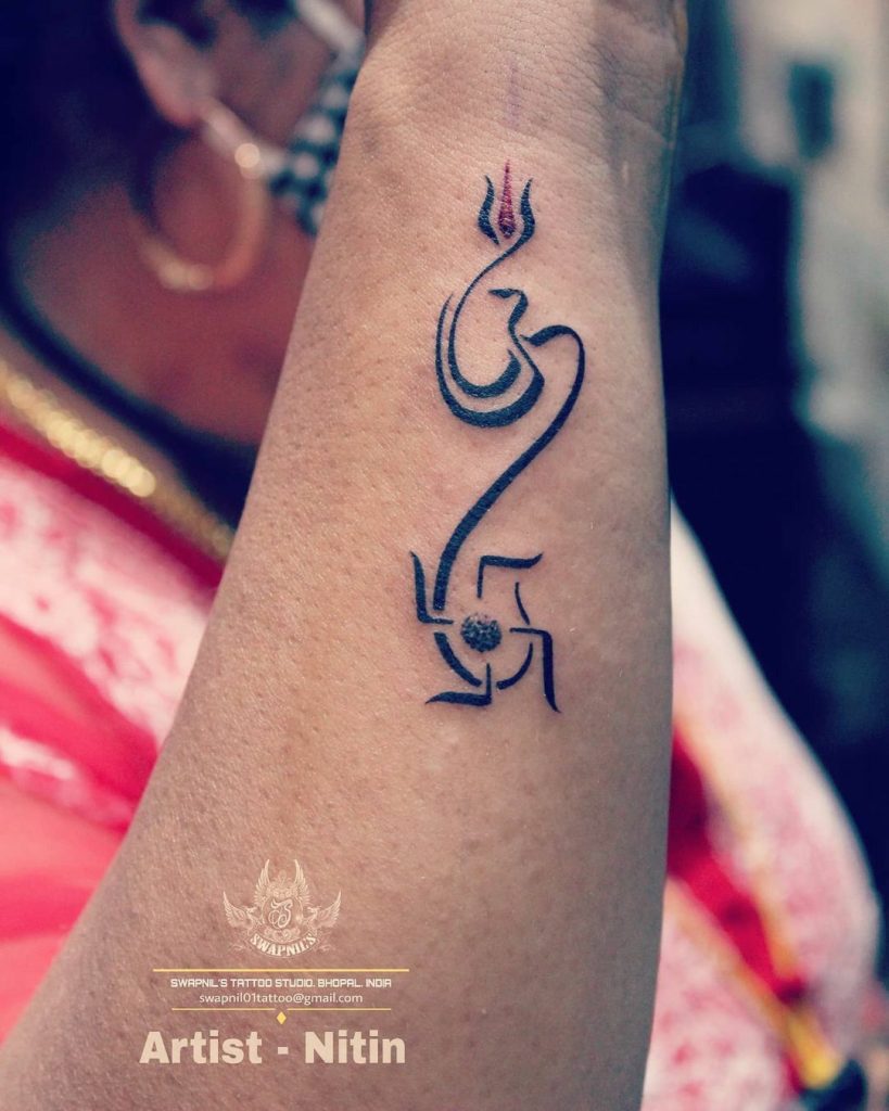 Swastika Tattoo 107