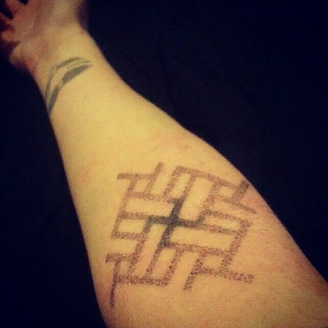 Swastika Tattoo 116