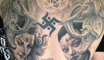 Swastika Tattoo 117