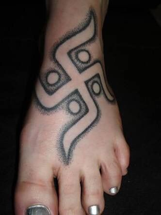 Swastika Tattoo 176