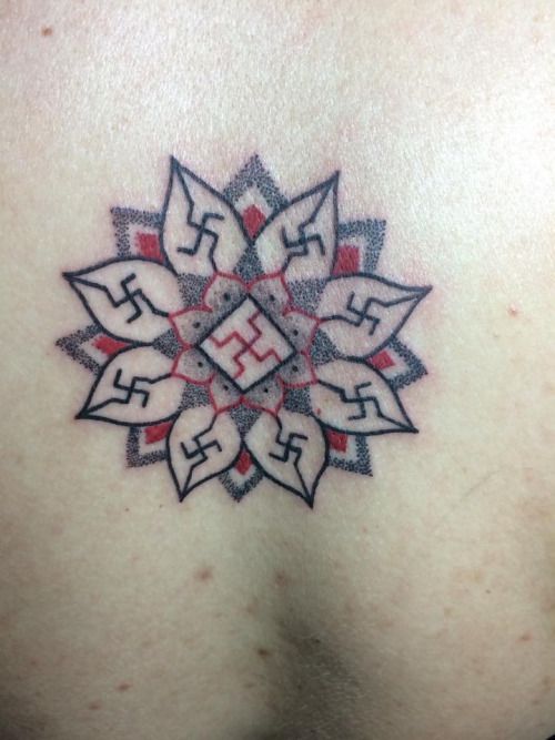 Swastika Tattoo 177