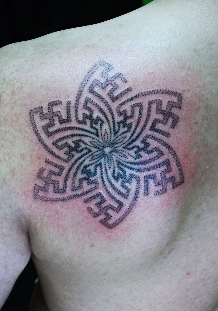 Swastika Tattoo 186