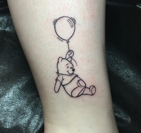 Winnie The Pooh Tattoo 10