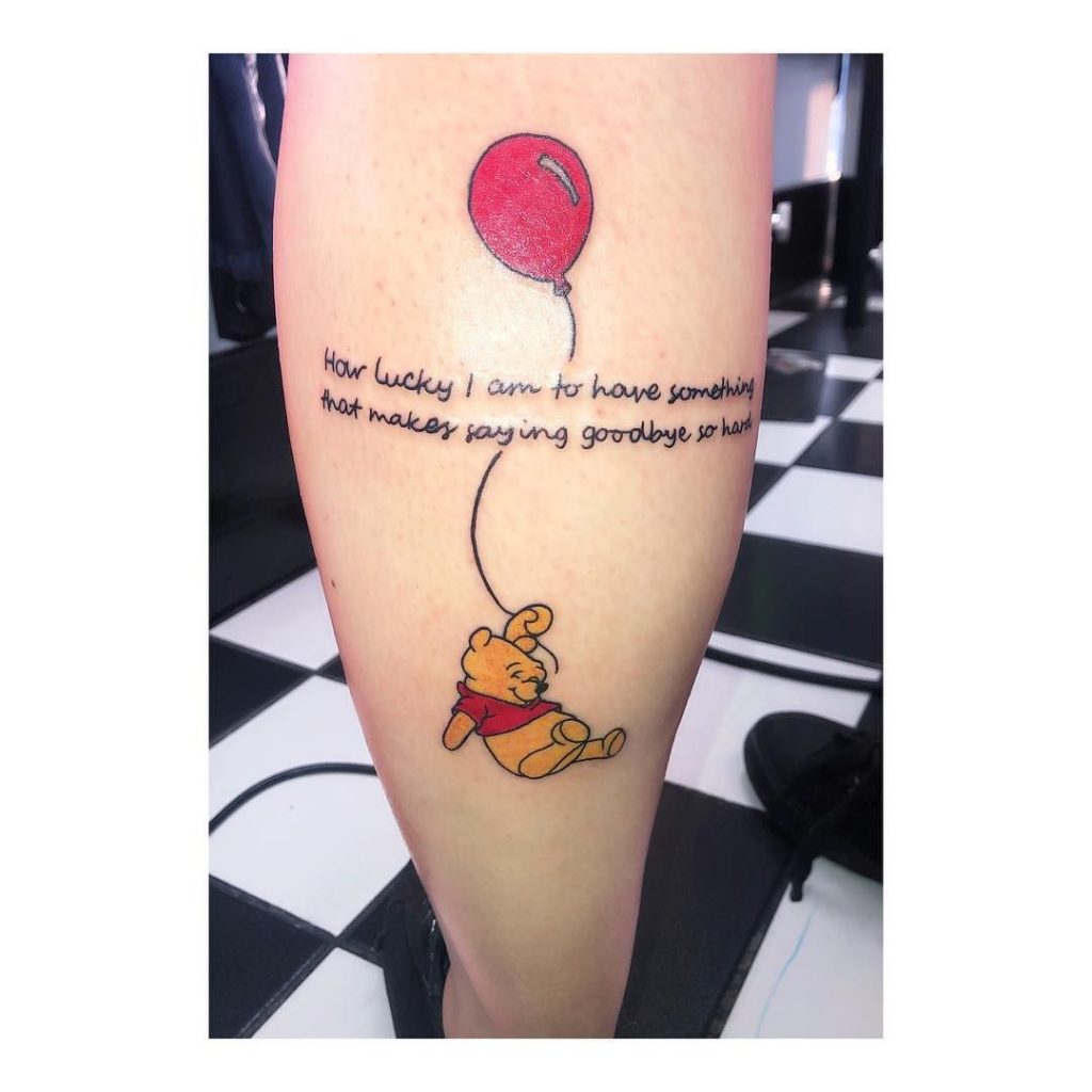 Winnie The Pooh Tattoo 105