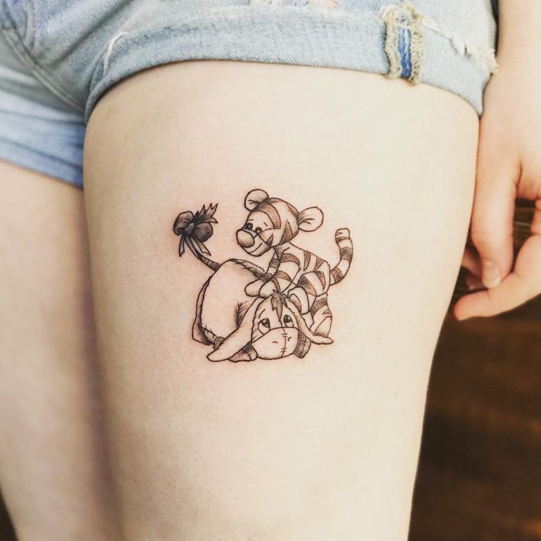Winnie The Pooh Tattoo 113