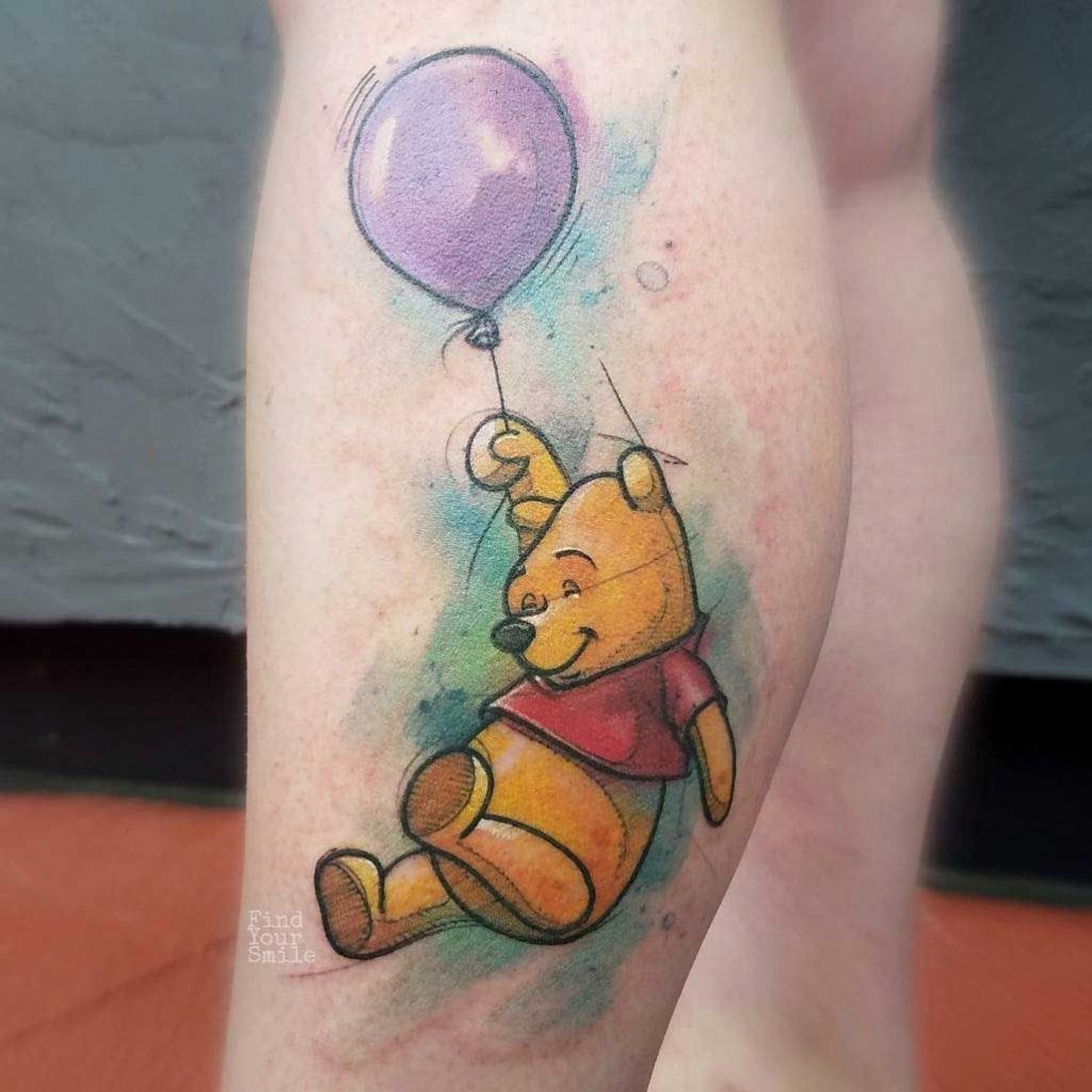 Winnie The Pooh Tattoo 136