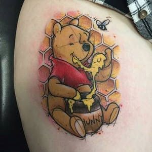 Winnie The Pooh Tattoo 166