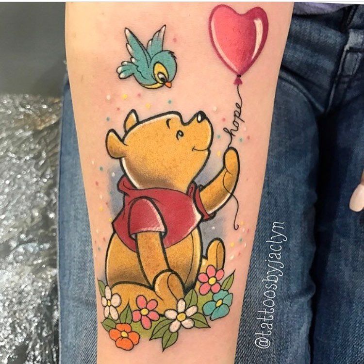 Winnie The Pooh Tattoo 193