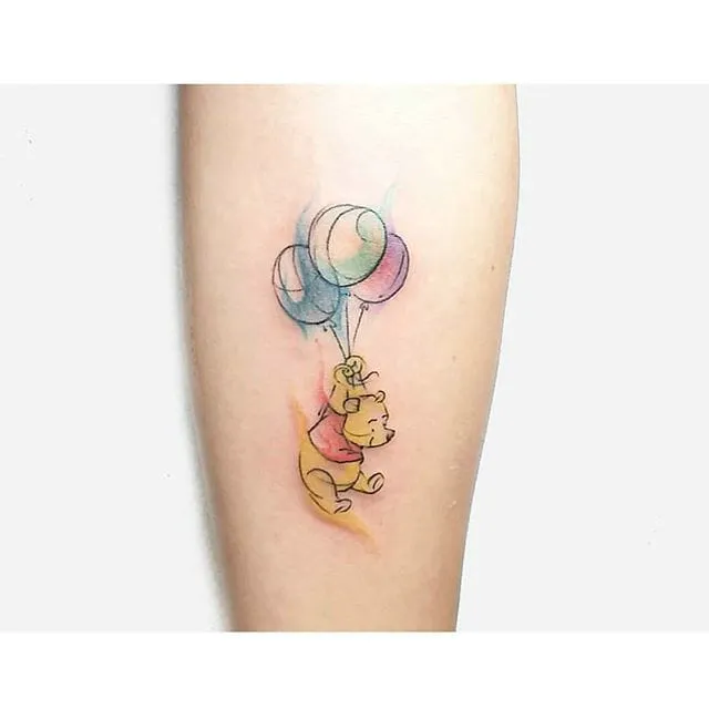 Winnie The Pooh Tattoo 3