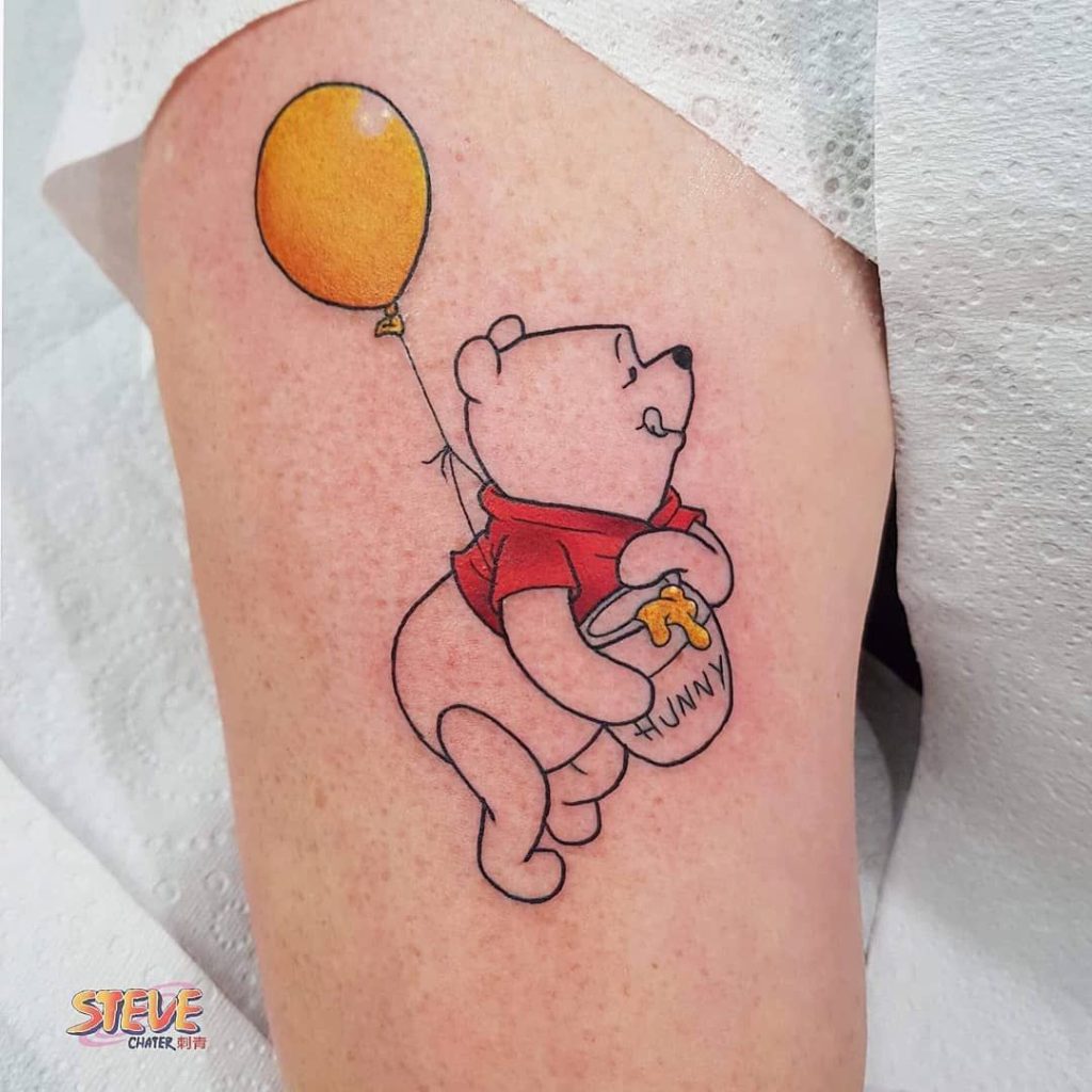 Winnie The Pooh Tattoo 37