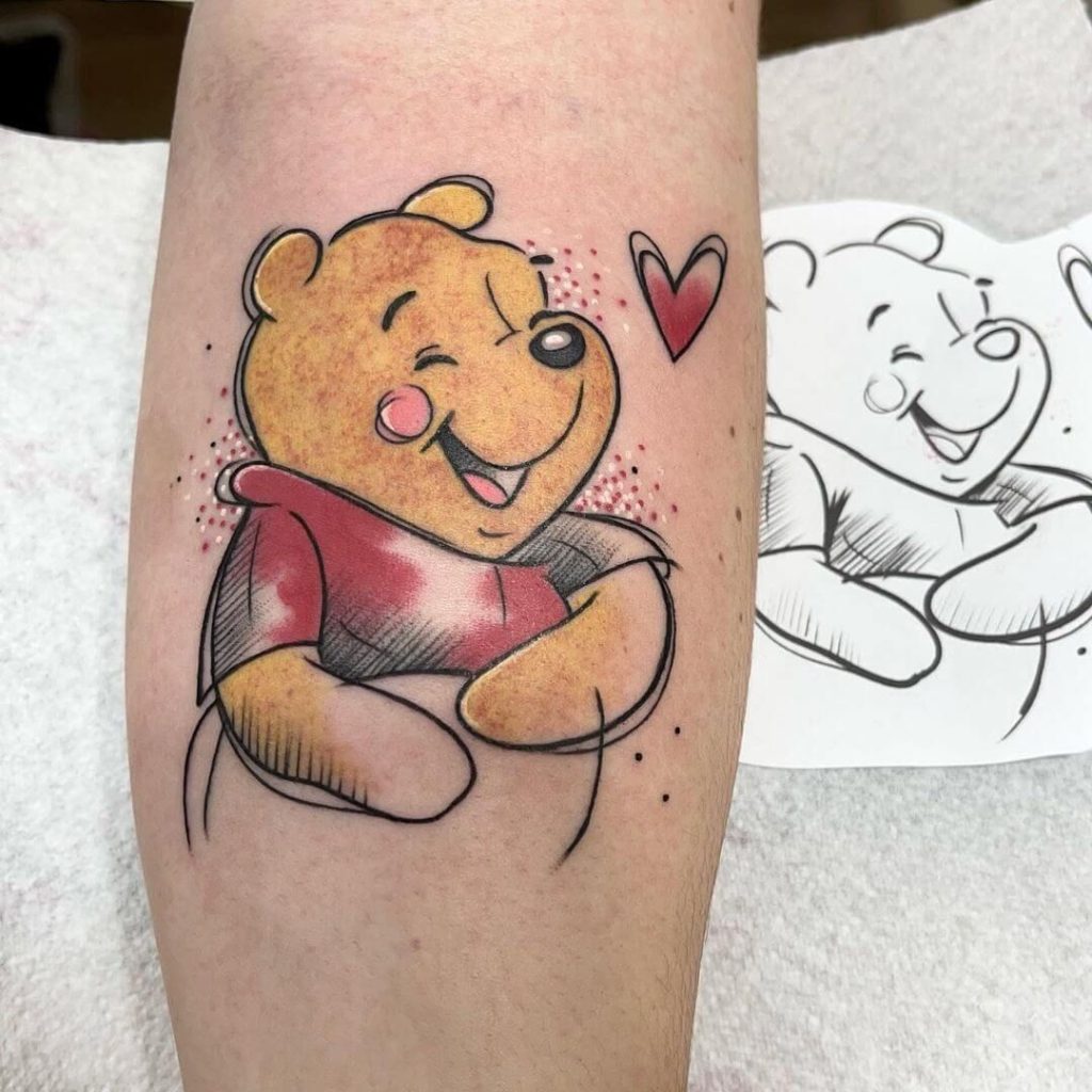 Winnie The Pooh Tattoo 41