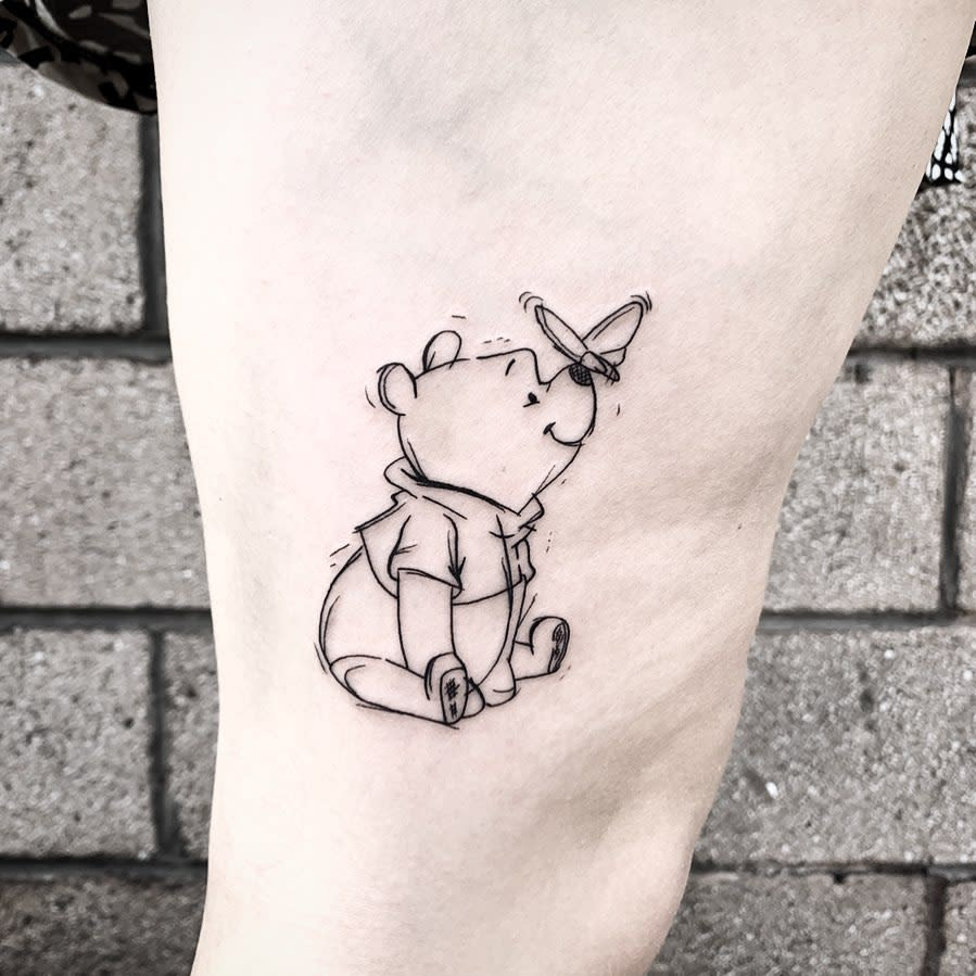Winnie The Pooh Tattoo 9