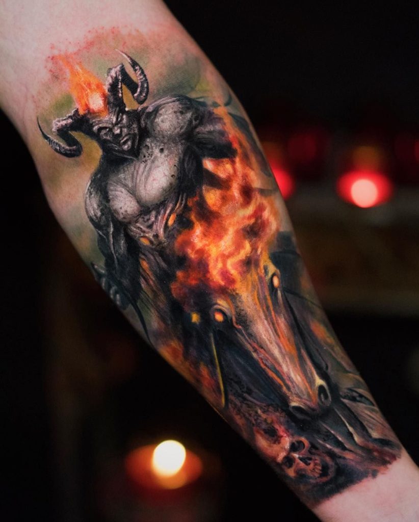 Devil Tattoos 211